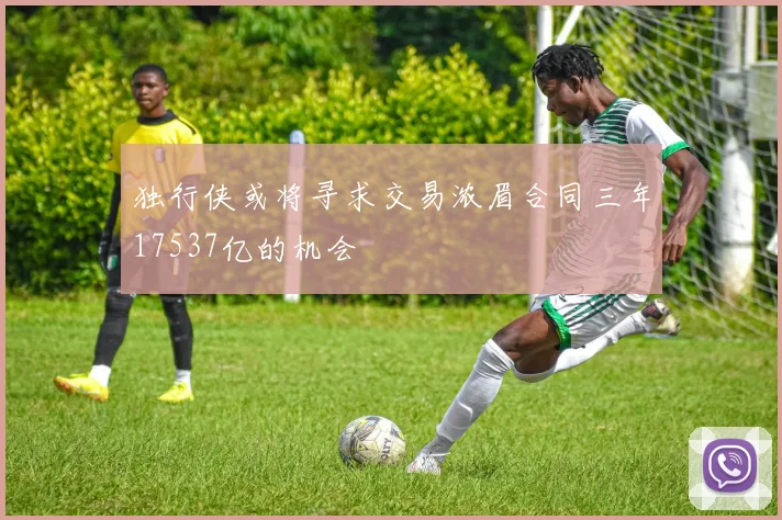 独行侠或将寻求交易浓眉合同三年17537亿的机会